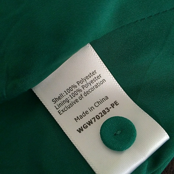 41 Hawthorn Green Floral Mini Dress Size Petite Large - Picture 8 of 8